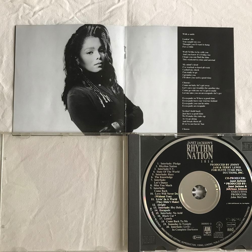 CD Janet Jackson - Rhythm Nation 1814 CD et vinyles