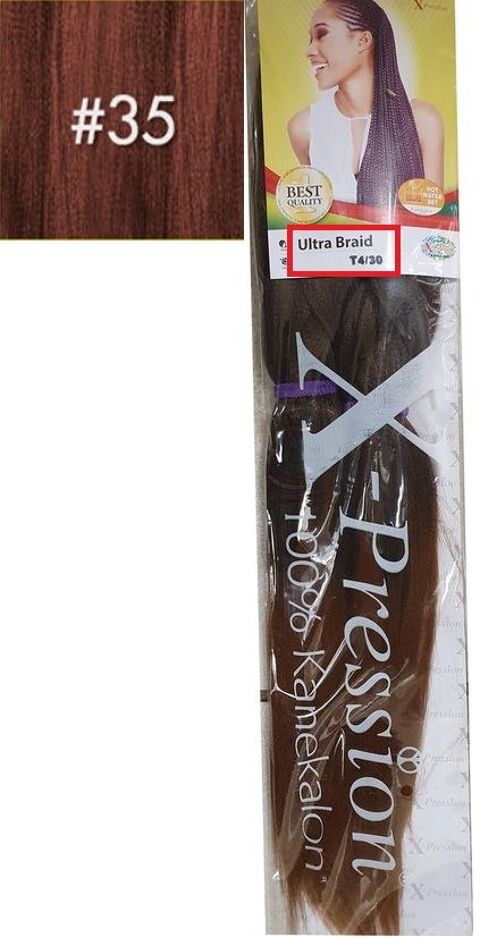 Extensions X PRESSION ULTRA BRAID 10 Beauchamp (95)