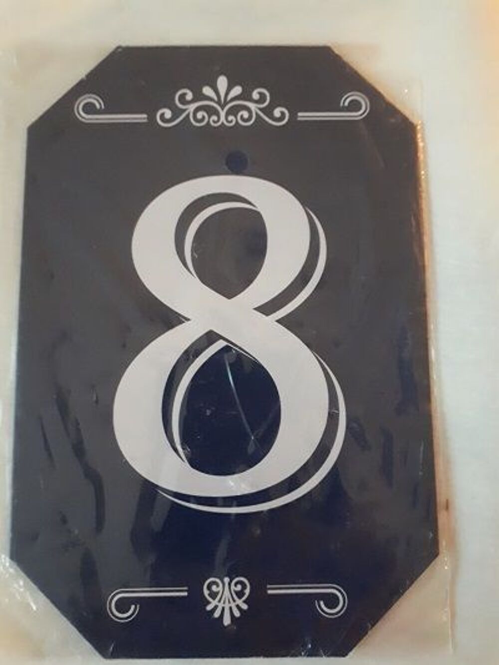  plaques num&eacute;rot&eacute; 