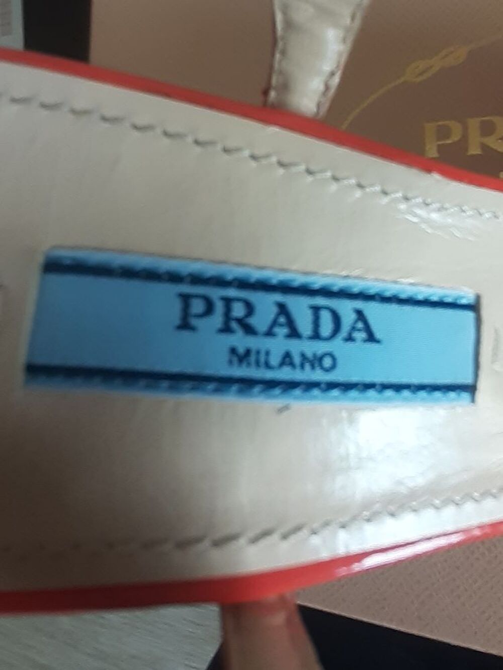 Chaussures Prada rouge pointure 36 Chaussures