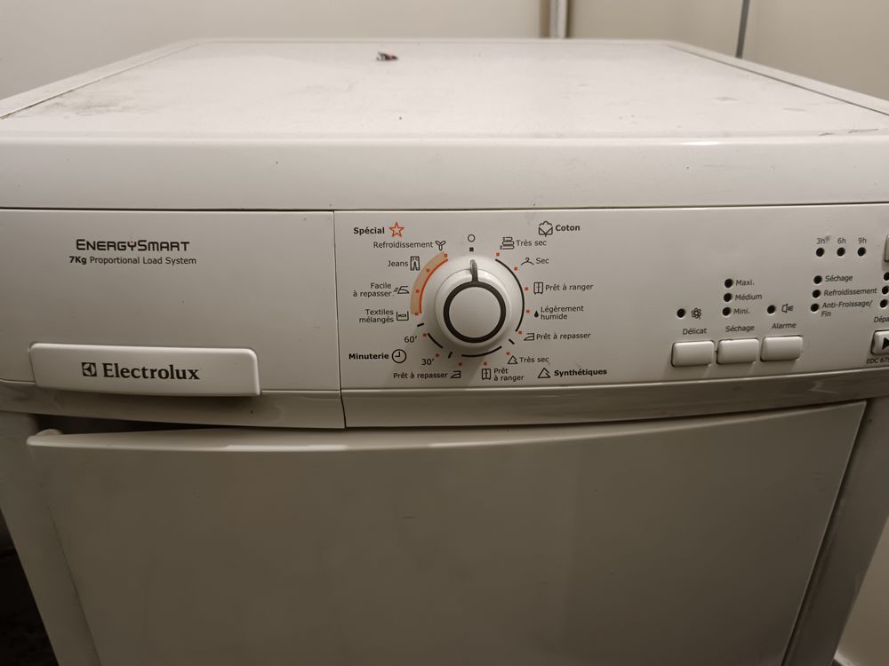 S&egrave;che linge Electroménager