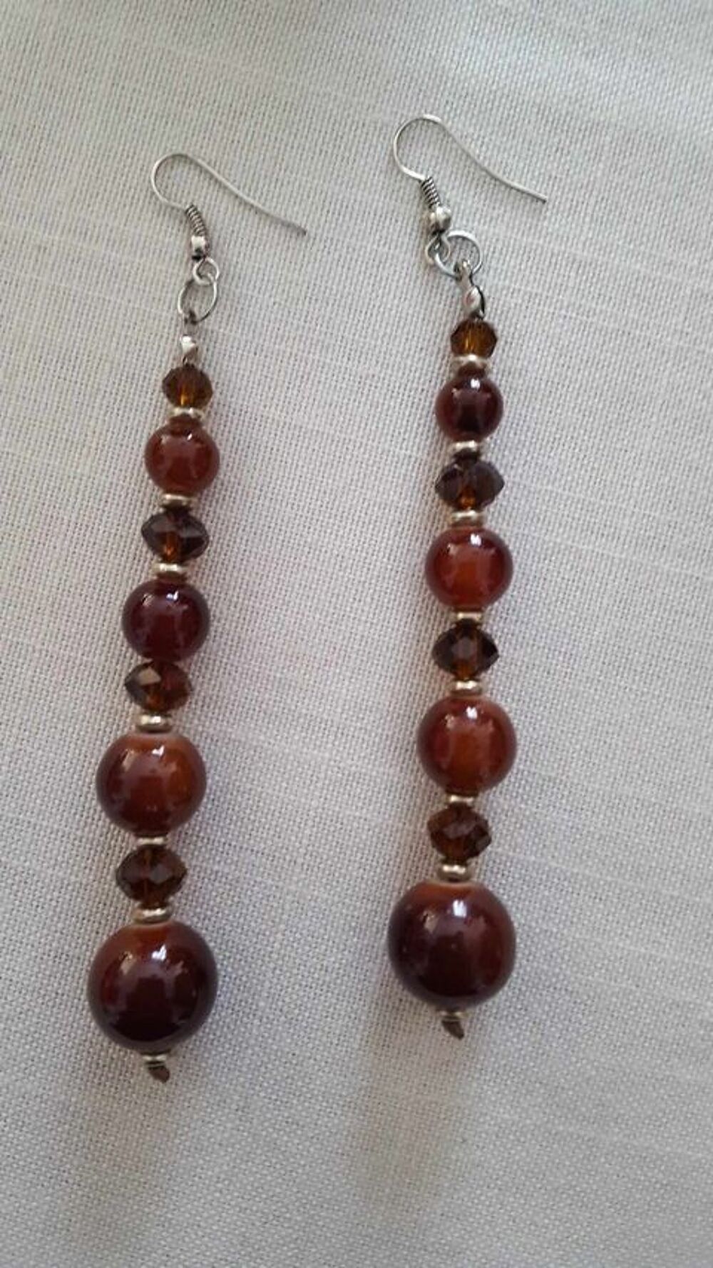  Trois paires anciennes boucles oreilles clips crochet 1331 Bijoux et montres