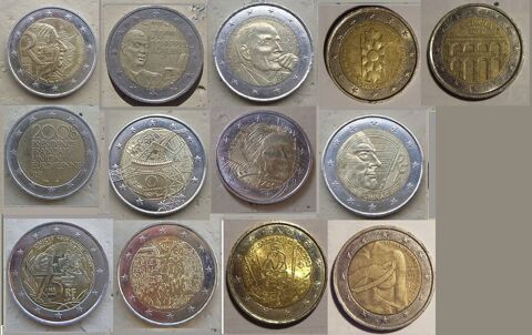 Pièces 2 euros commémoratives 3 Balma (31)