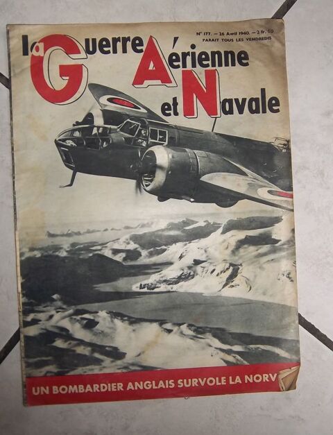 Revue La guerre aérienne et navale n°177 26 AVRIL 1940 7 Colombier-Fontaine (25)