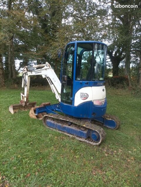 Mini pelle yanmar vio 25-4 2.7t 19500e ttc 19500 36600 Valenay