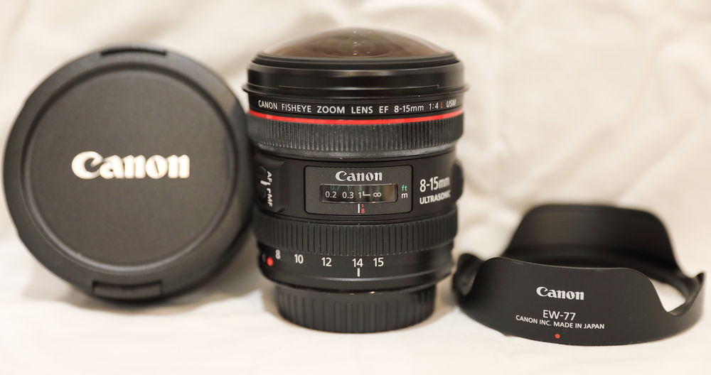 Canon EF 8-15mm f/4L Fisheye USM Photos/Video/TV