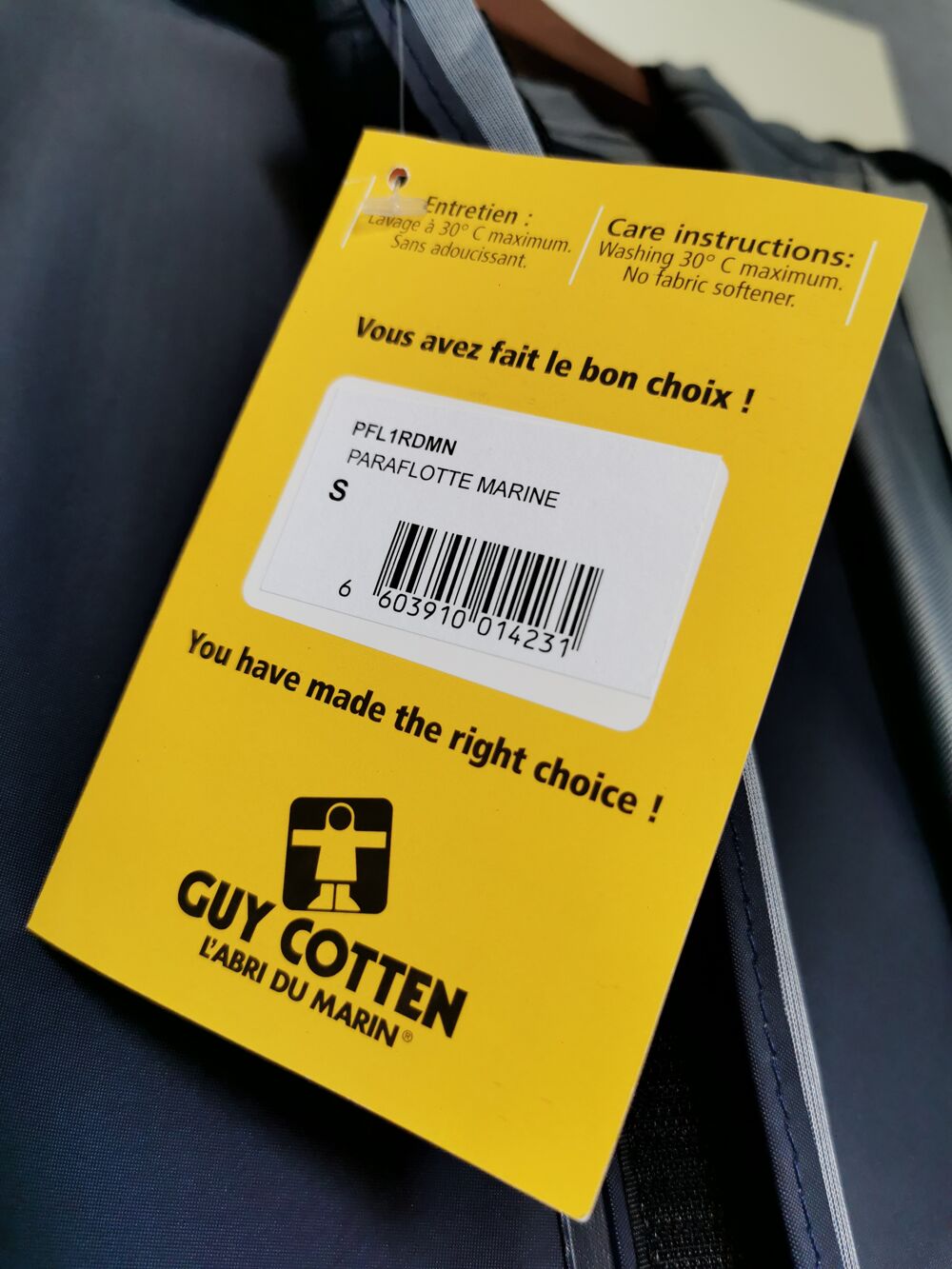 Ensemble de pluie travaux ext&eacute;rieurs Guy Cotten Sports