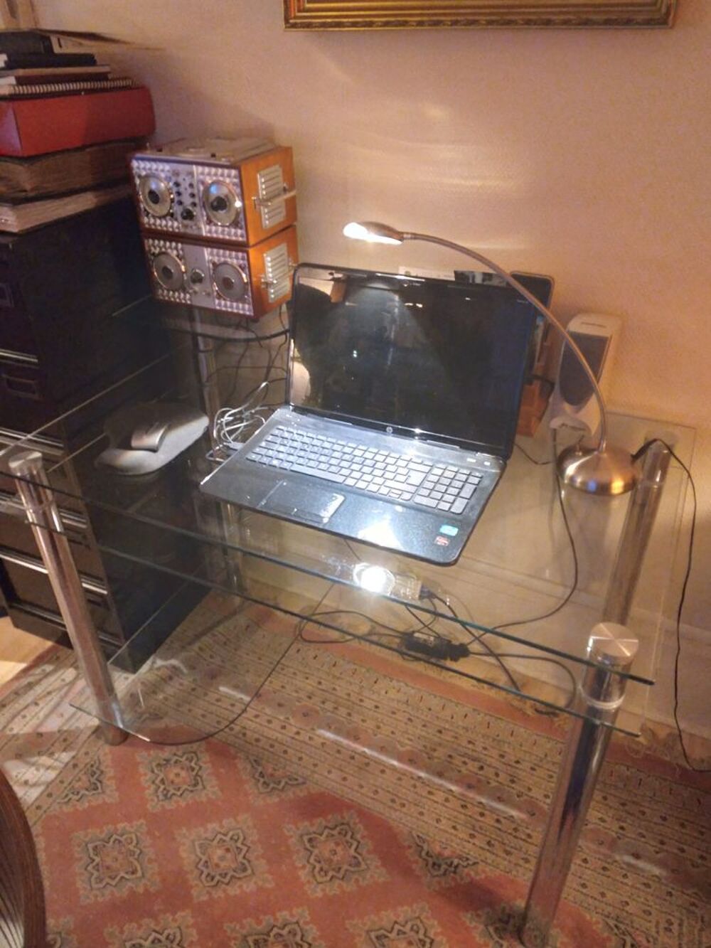 Bureau en verre Meubles