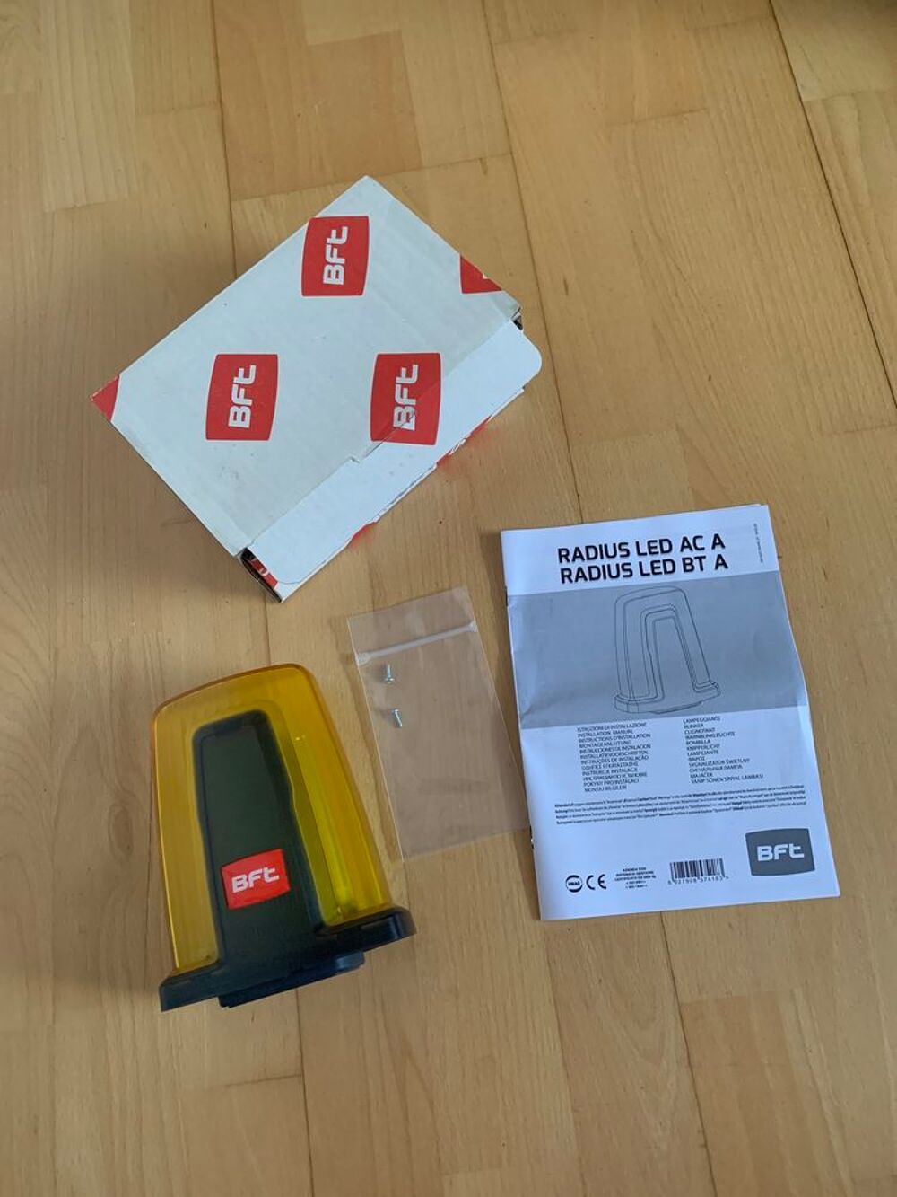 Feu clignotant portail BFT Bricolage