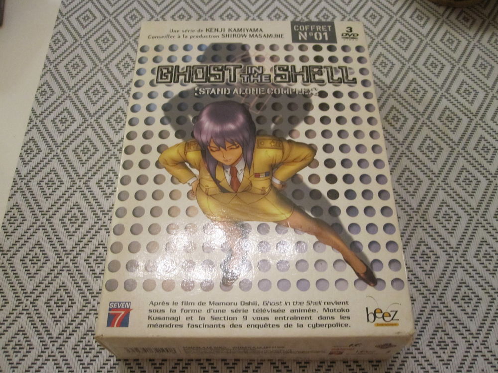 DVD Ghost in the Shell coffret N&deg; 1 DVD et blu-ray