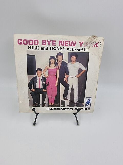 Vinyle 45 tours Milk and Honey with Gali : Good Bye New York 3 Vulbens (74)