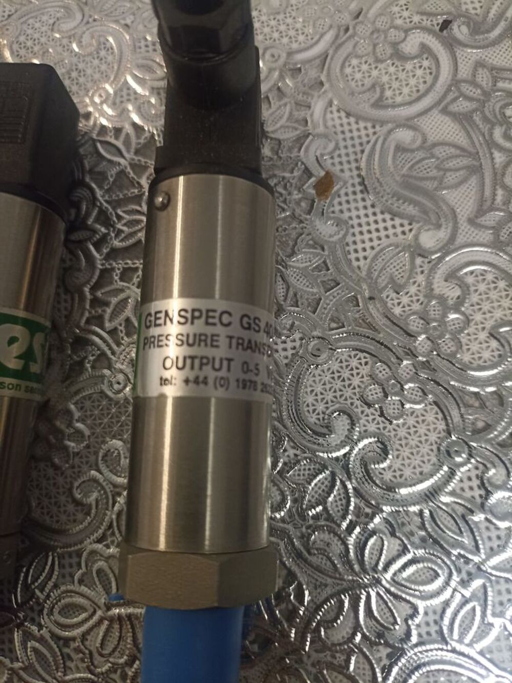 Capteur de presion pour gaz carbonique en bouteille 
Bricolage