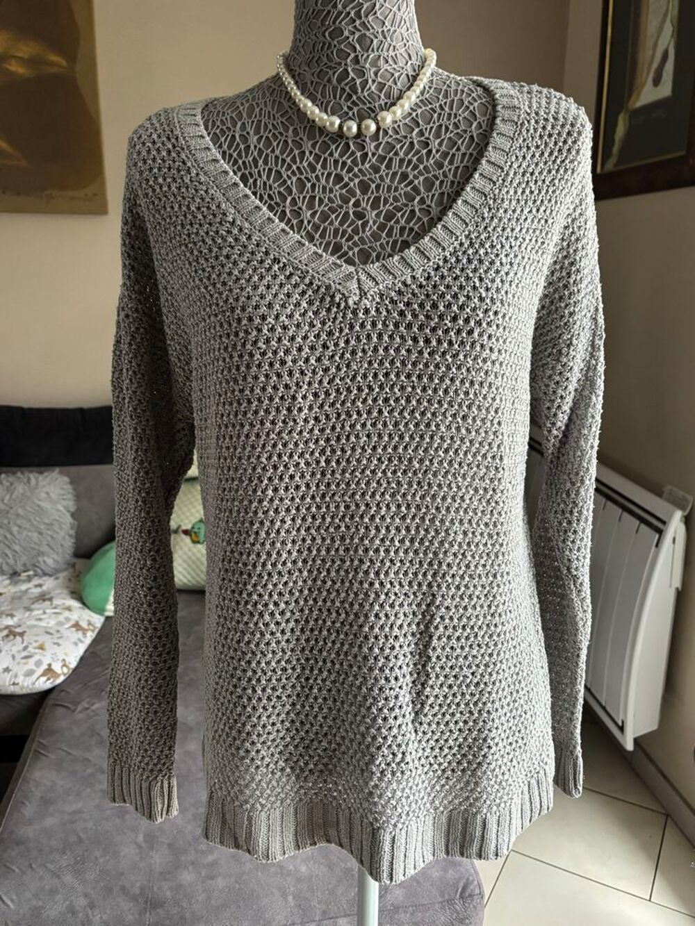 Pull l&eacute;ger Promod taille 38/40 Vêtements