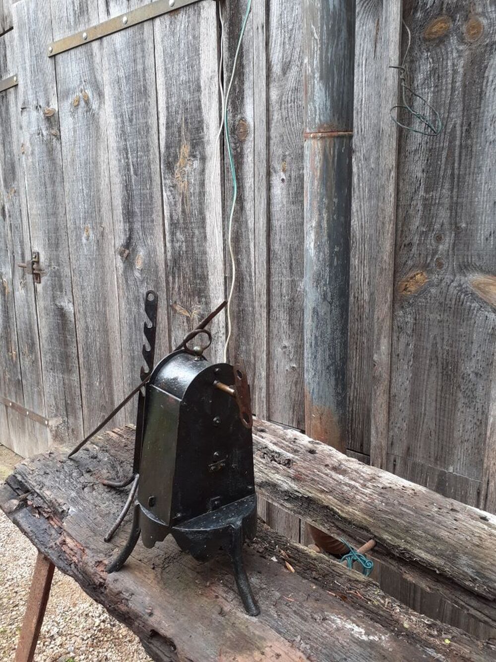 tournebroche ancien 