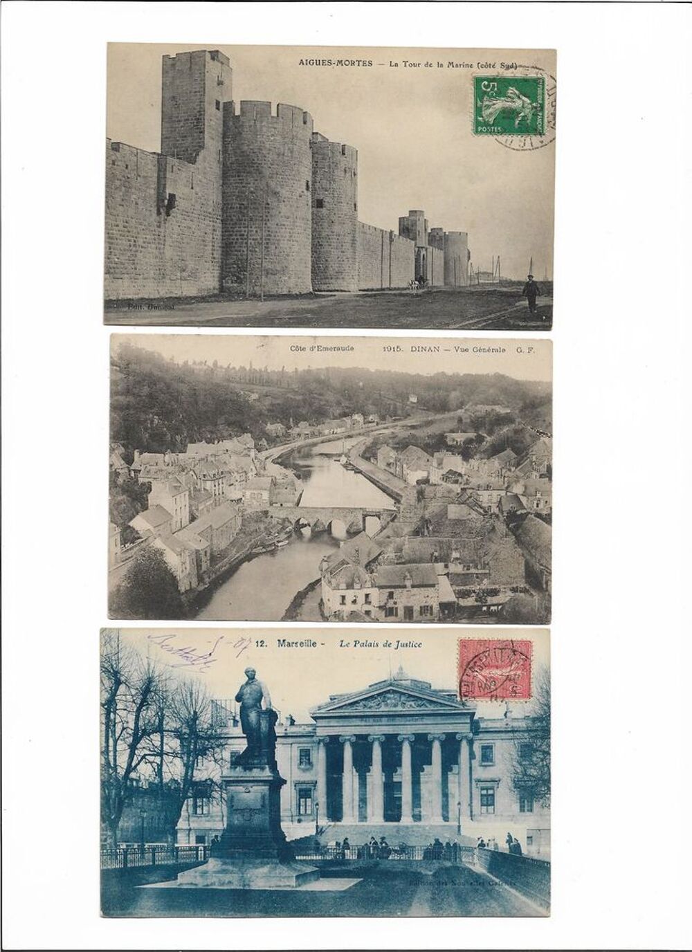 11 CARTES POSTALES ANCIENNES (1) 