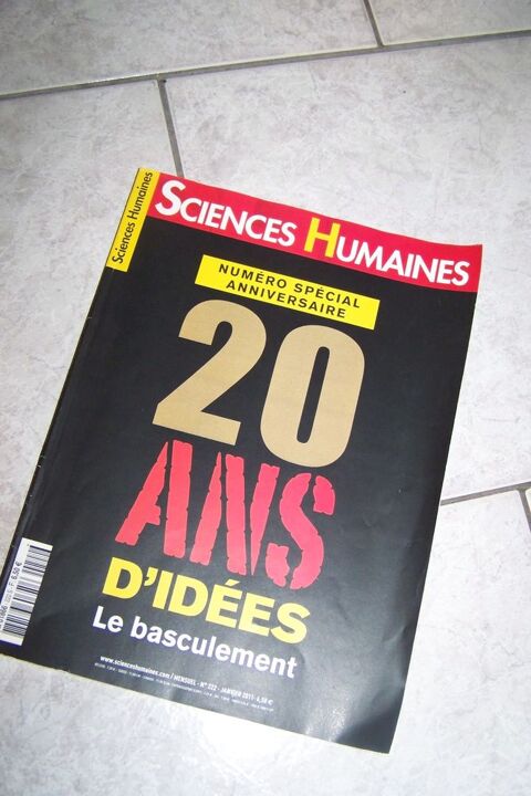 magazine SCIENCES HUMAINES, idal prpa concours  5 Abbeville (80)