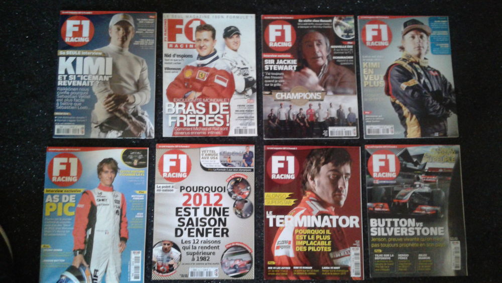 MAGAZINES F1 RACING Livres et BD