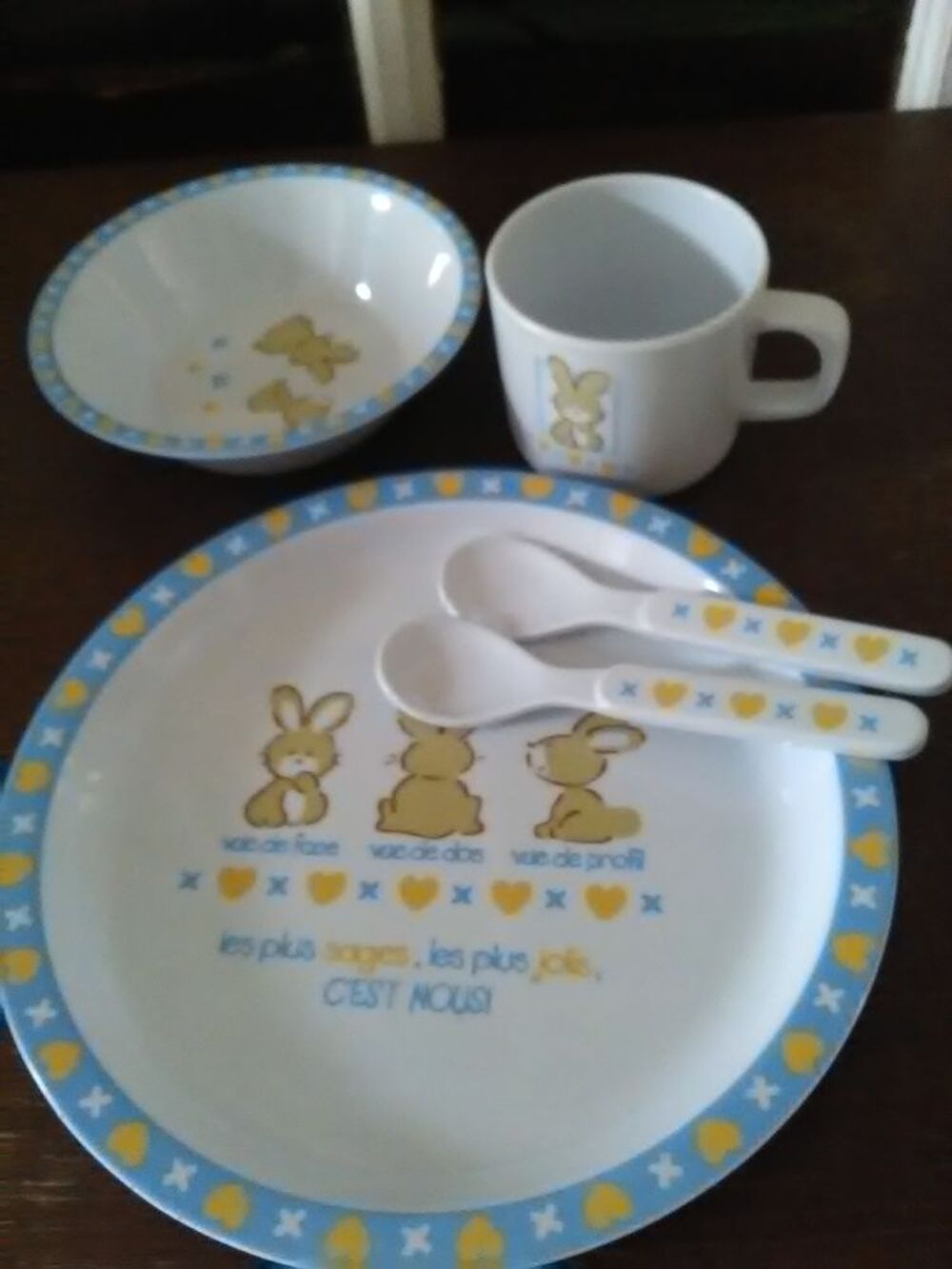Coffret repas b&eacute;b&eacute; Puériculture