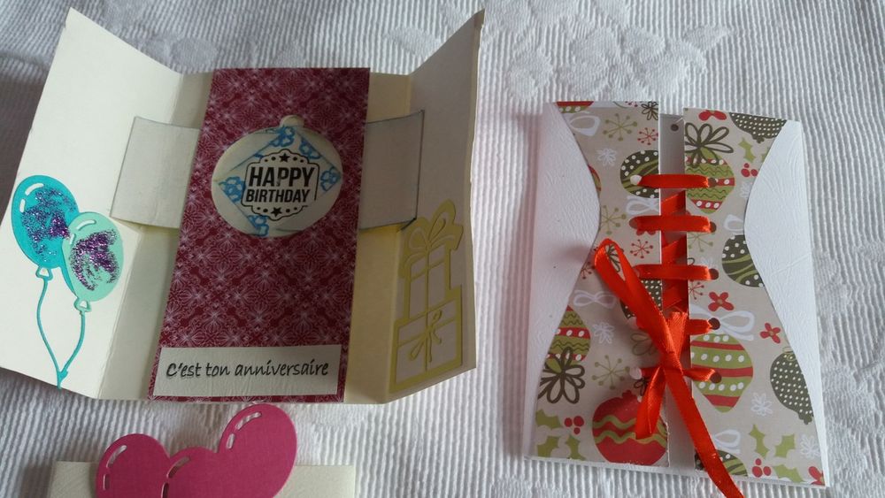 CARTES DE NOEL ANNIVERSAIRE NAISSANCES 
Décoration