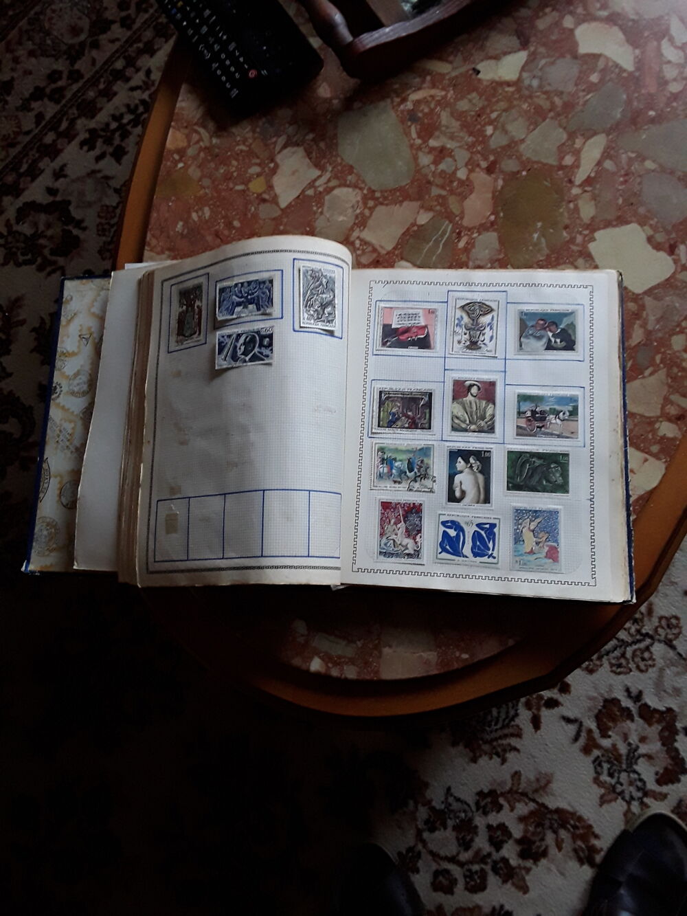 Album de timbres 