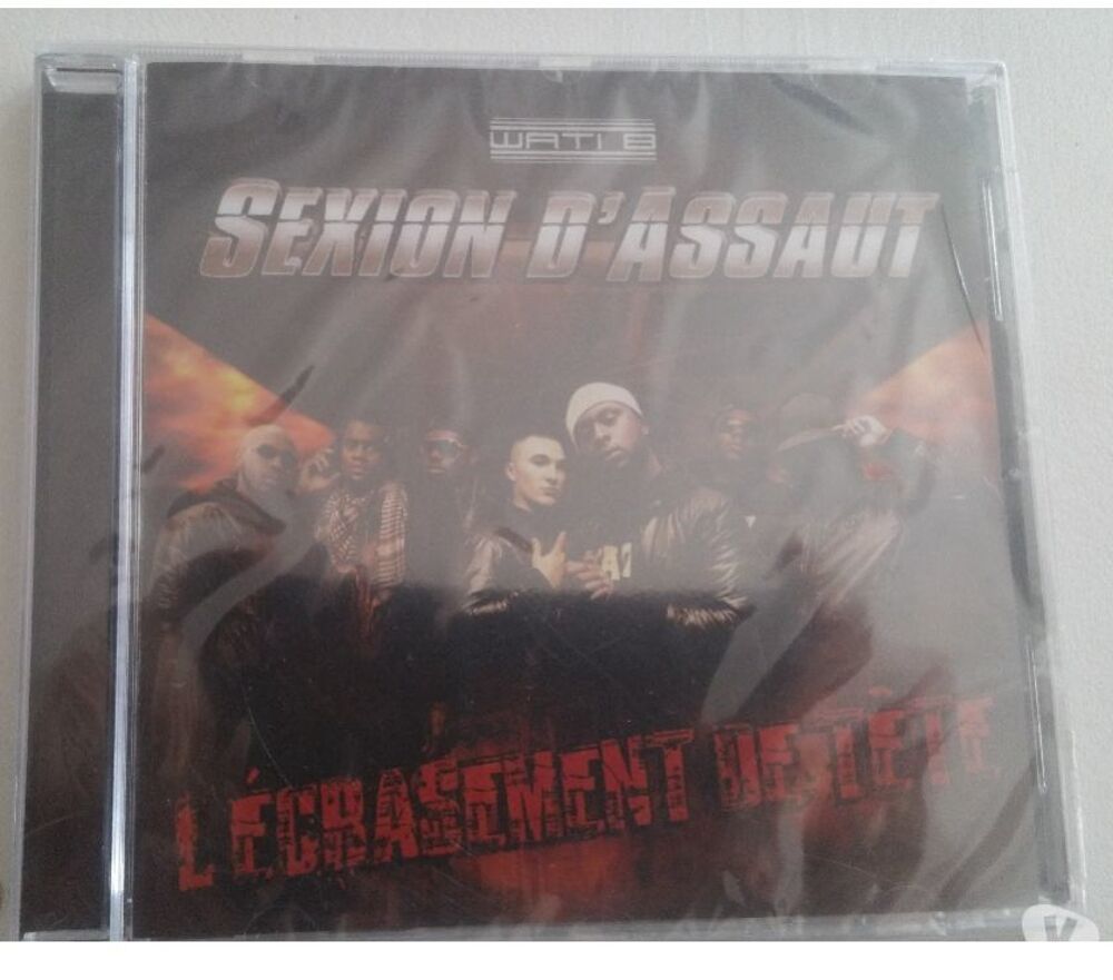 SEXION D'ASSAUT L'ECRASEMENT DE T&Euml;TE NEUF. CD et vinyles