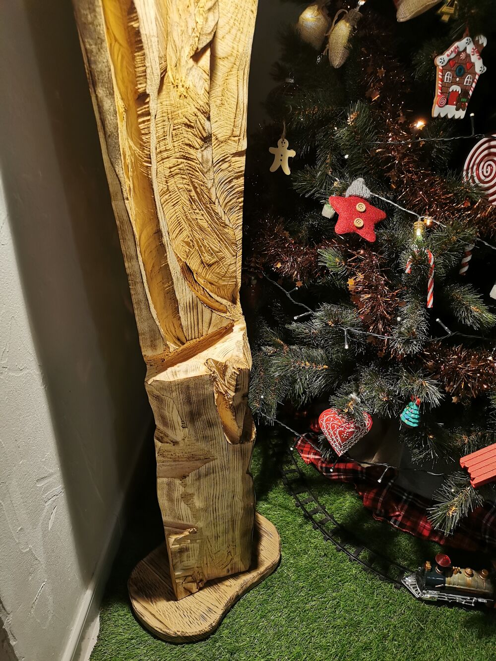 Lampe en bois Décoration