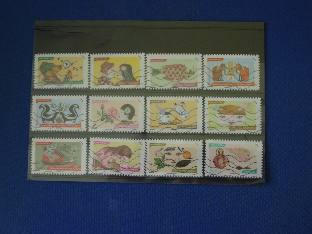 LOT 28-29 TIMBRES FRANCE OBLITERES 