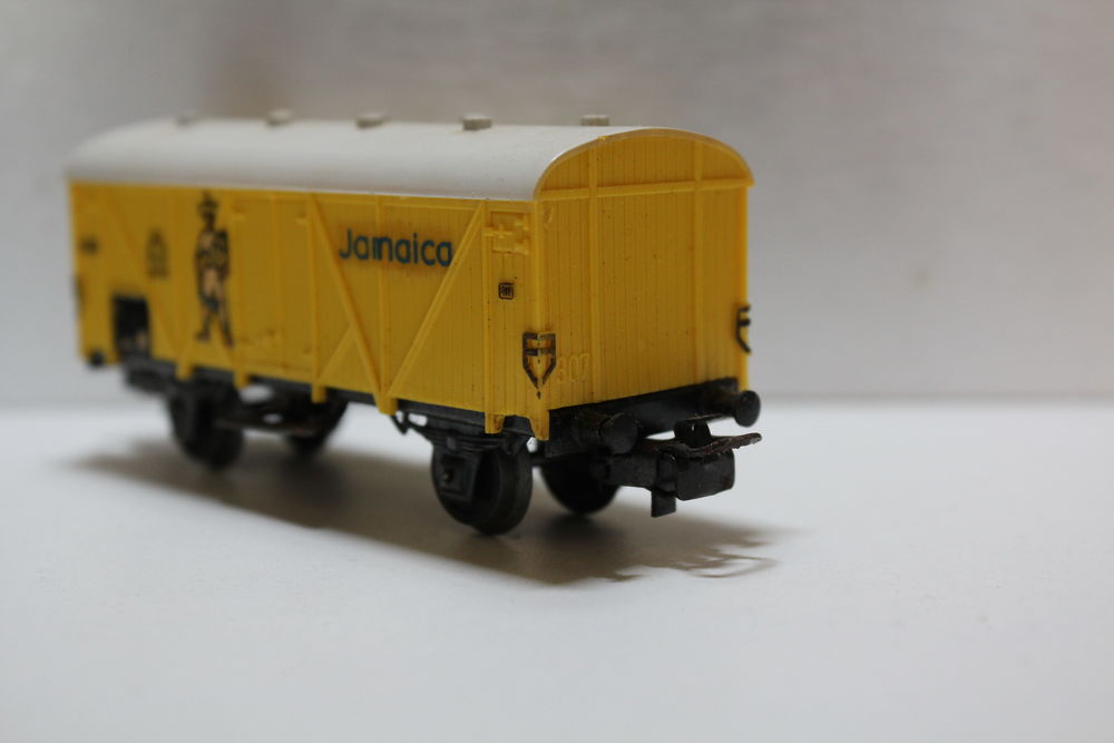 train HO MARKLIN fourgon transport de banane "jamaica" Jeux / jouets