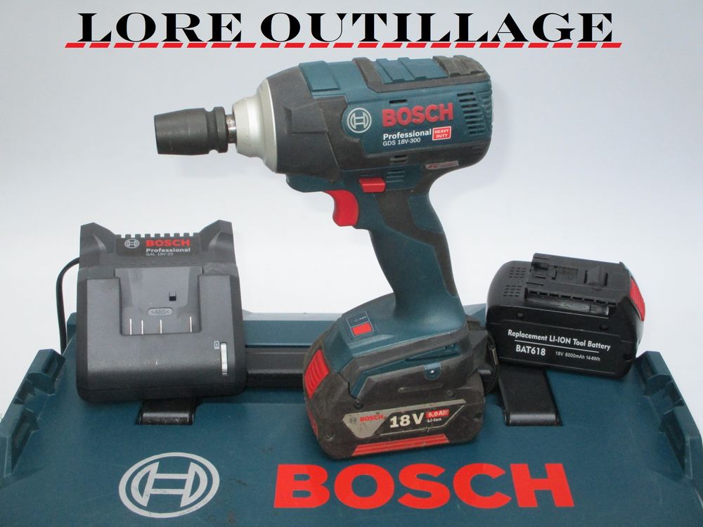 BOSCH GDS 18v 300 - Boulonneuse Bricolage