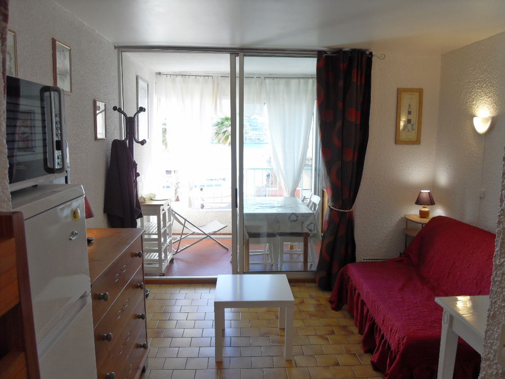   Grand Studio 500m Mer-Clim-Wifi-Parking-27m2-Centre Station Languedoc-Roussillon, Gruissan (11430)