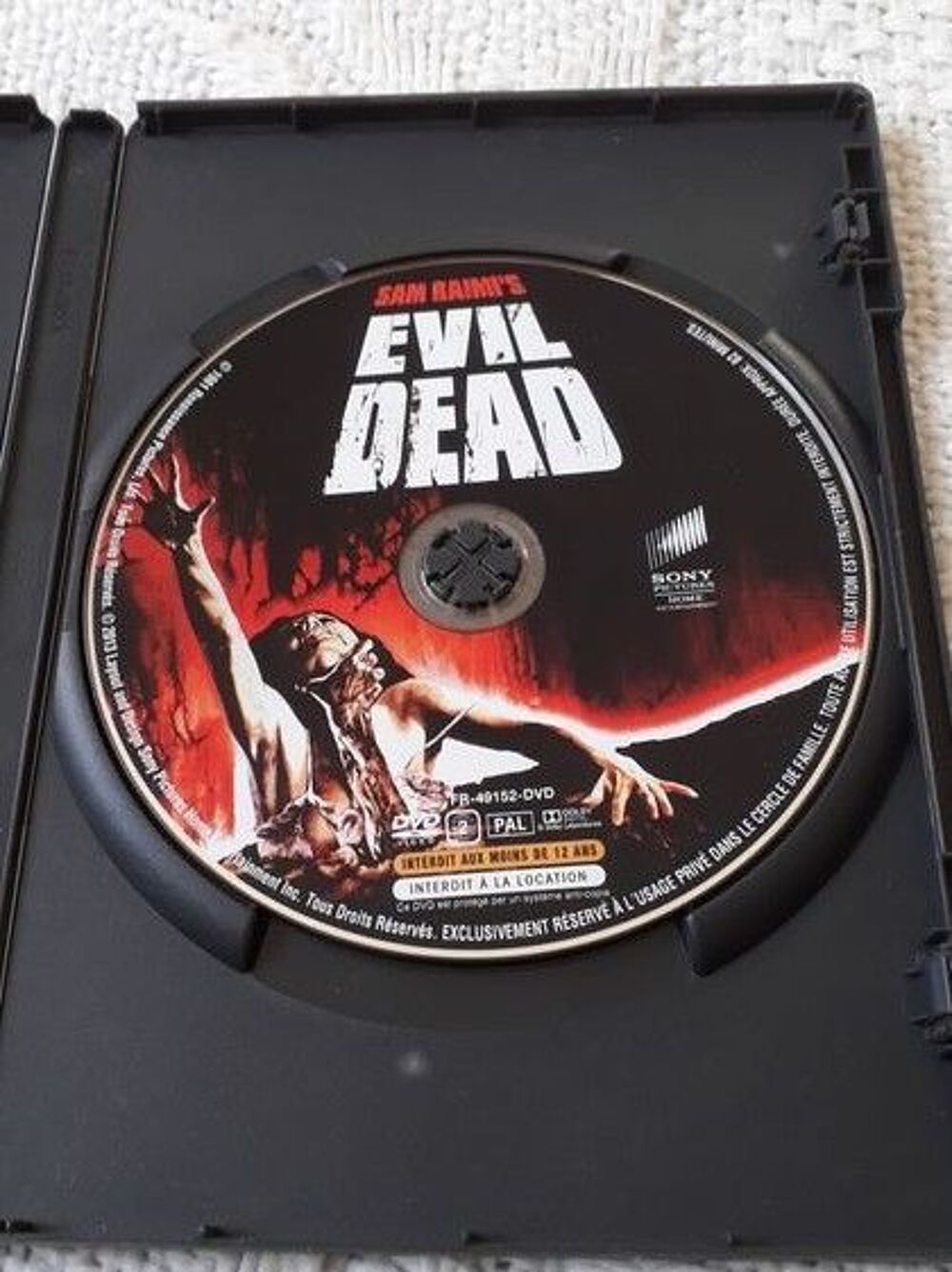 DVD Evil dead Sam Raimi DVD et blu-ray