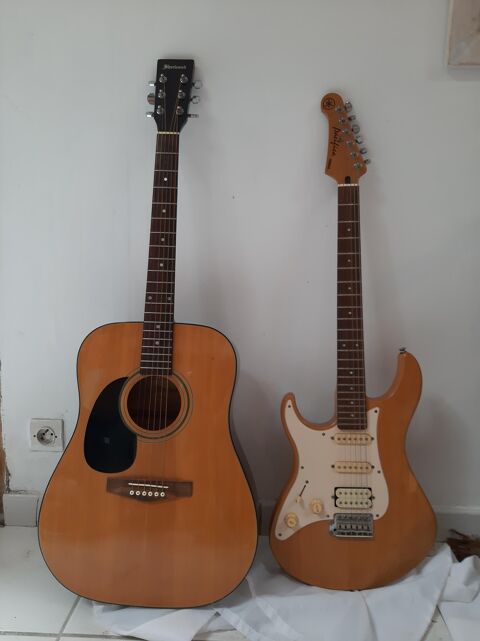 2 GUITARES pour gaucher 120 Nantes (44)