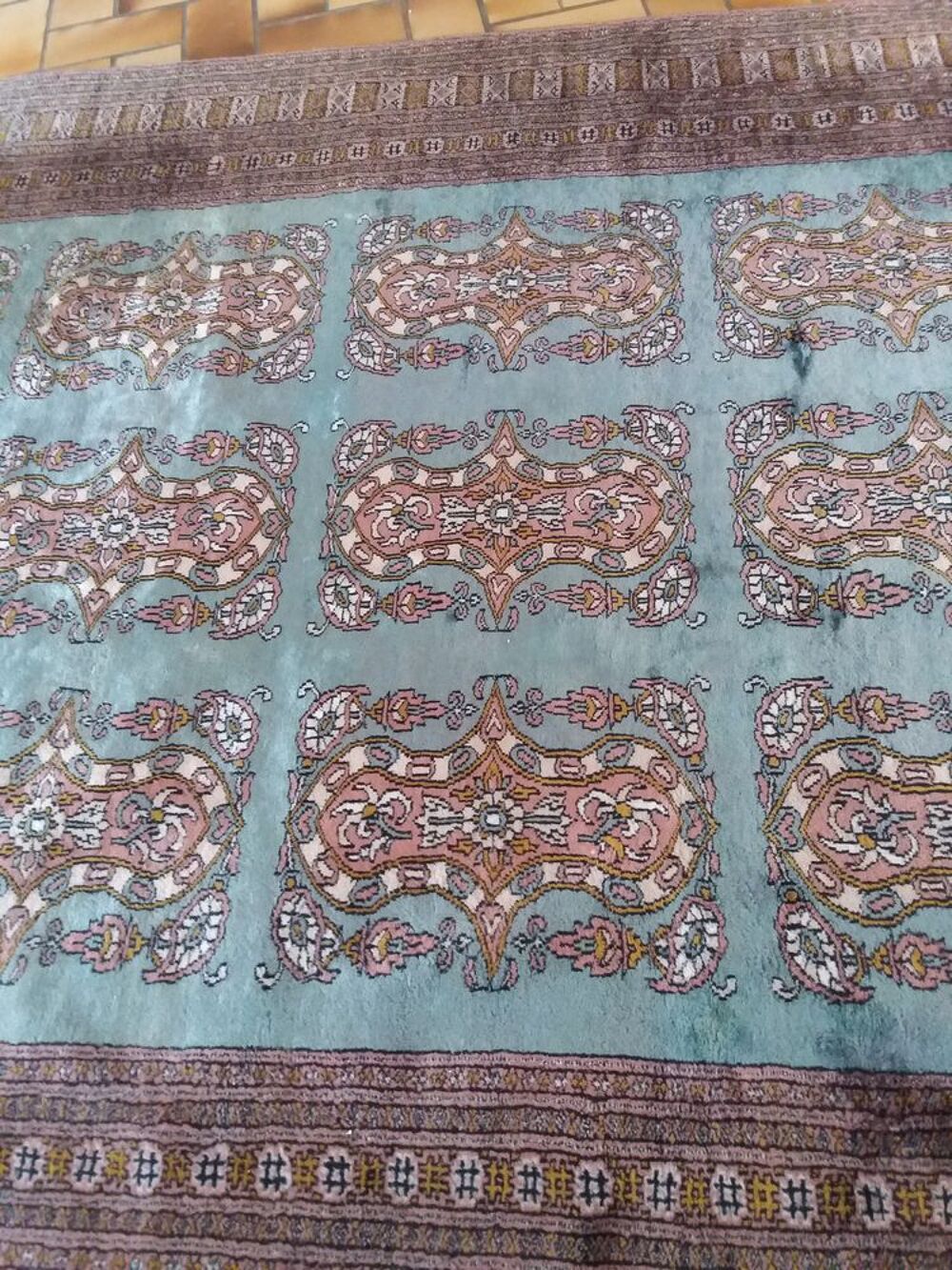 TAPIS EN LAINE Décoration