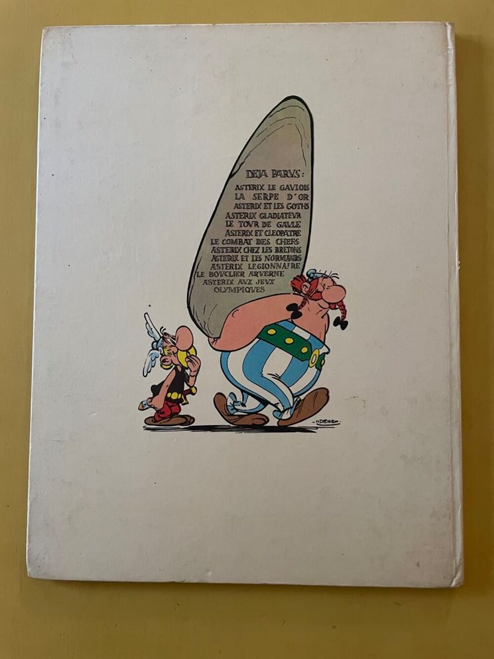BD ASTERIX AUX JEUX OLYMPIQUES EO 1968 TBE Livres et BD