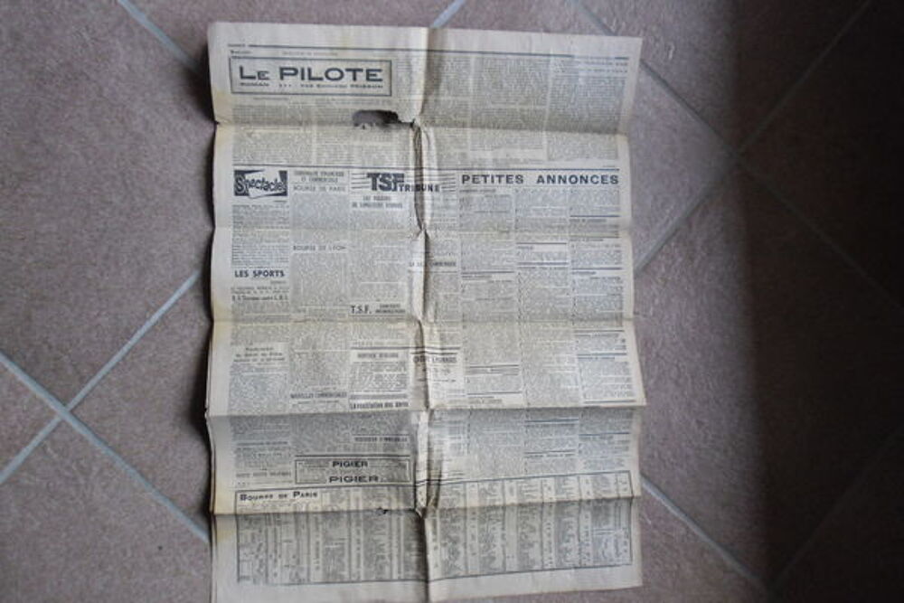Journal le Nouvelliste du mercredi 20 septembre 1939 