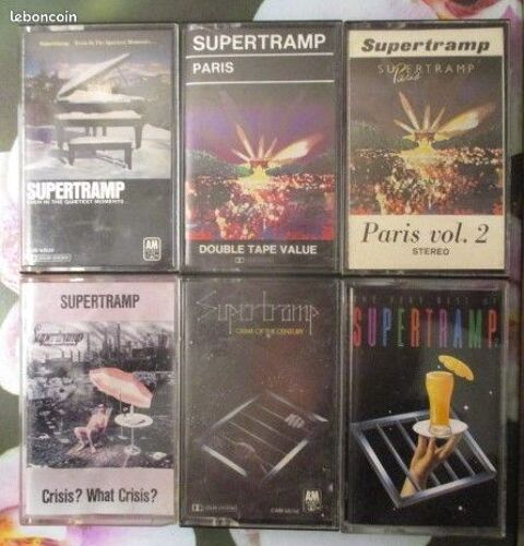 Cassettes audio Supertramp 0 H�rouville-Saint-Clair (14)