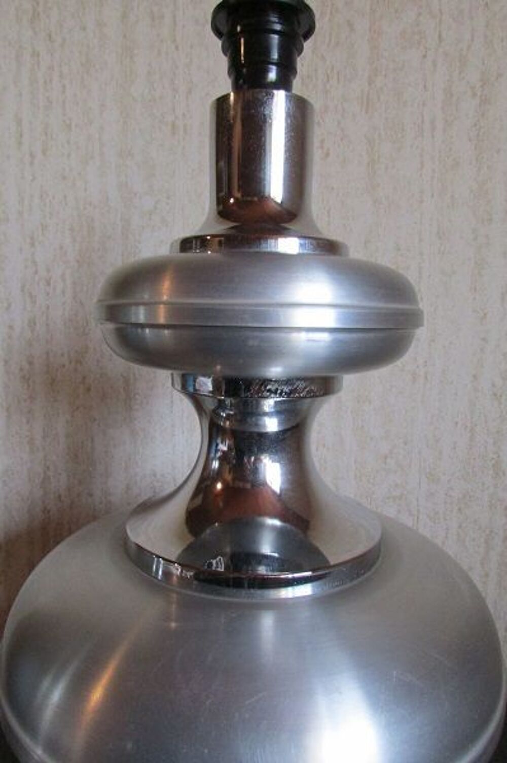 Lampe de salon, Haute, aluminium et inox, Design Décoration