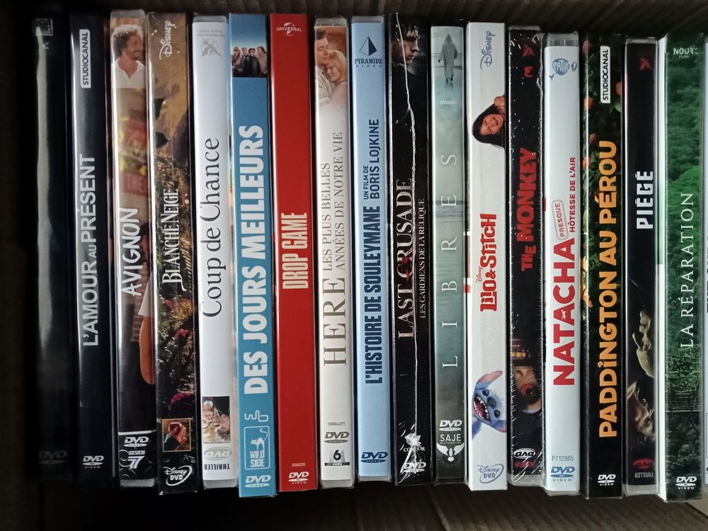 lot de 20 dvds neuf DVD et blu-ray