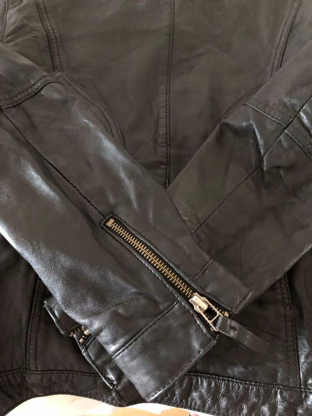 Veste en cuir Vêtements