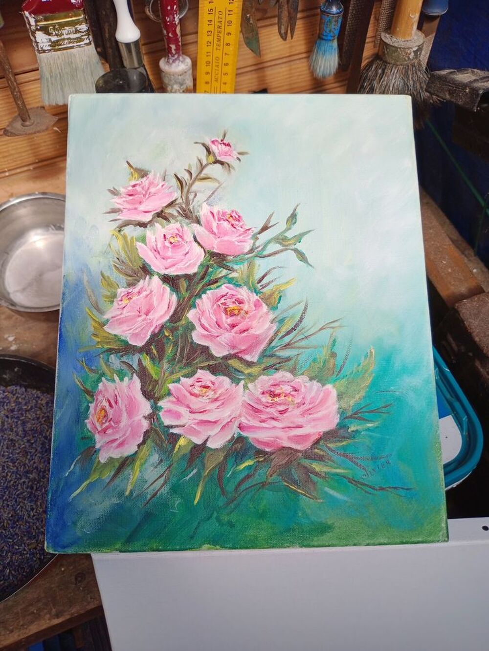 Tableau peint par une passionn&eacute;e de peintures
Décoration