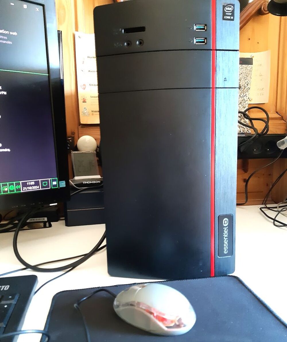 PC + Ecran +clavier + souris +connectique Matériel informatique