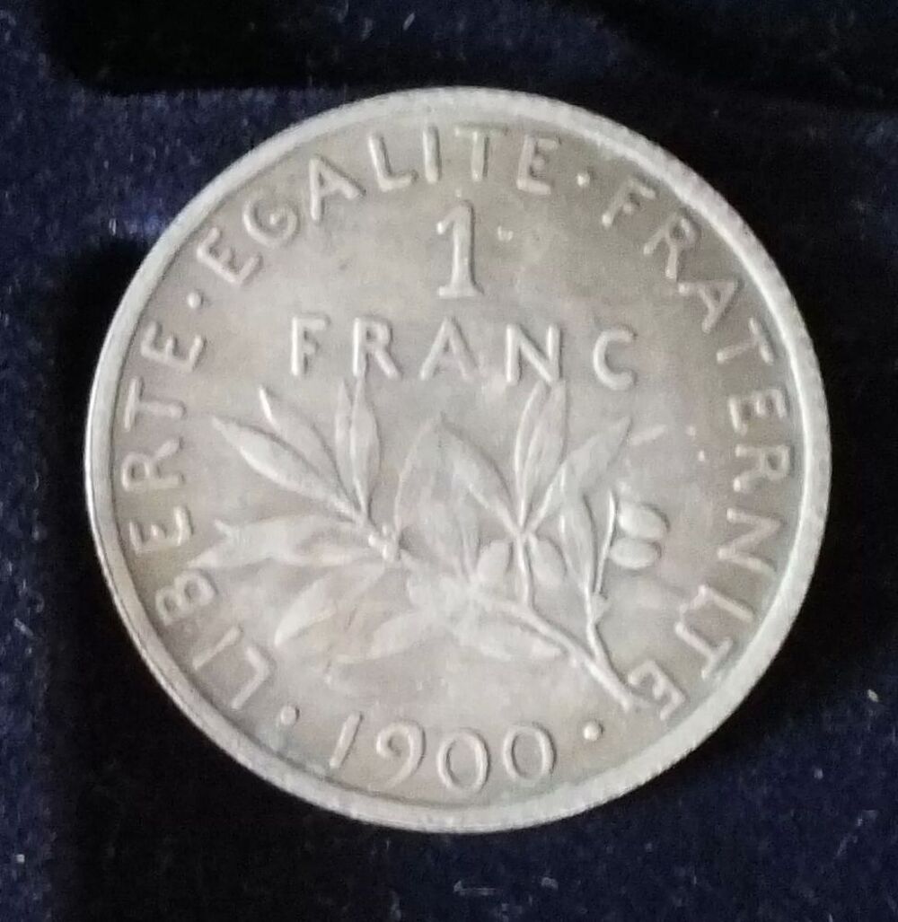 1 FRANC SEMEUSE DE 1900. 