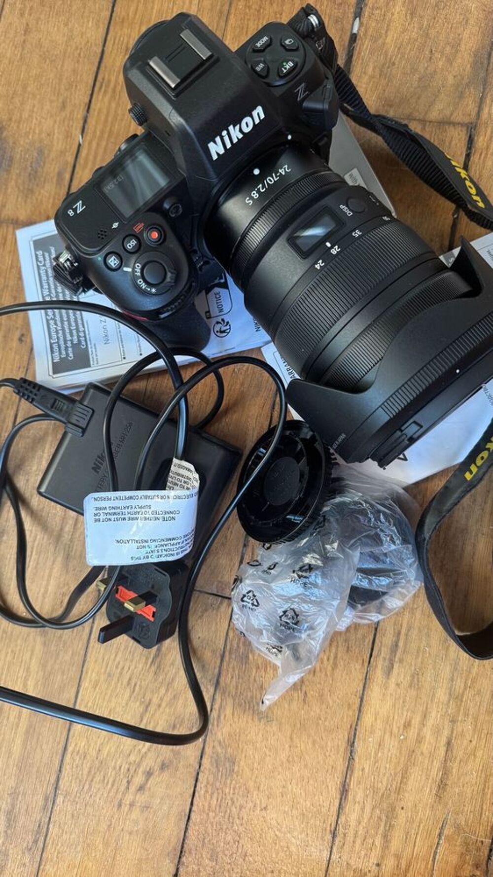 ? : Kit Nikon Z8 + Objectif Z 24-70mm f/2.8 ? Comm Photos/Video/TV