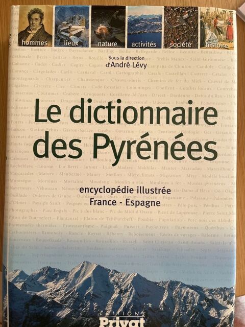 Le dictionnaire des Pyrénnées France- Espagne 25 Lafitte-Vigordane (31)