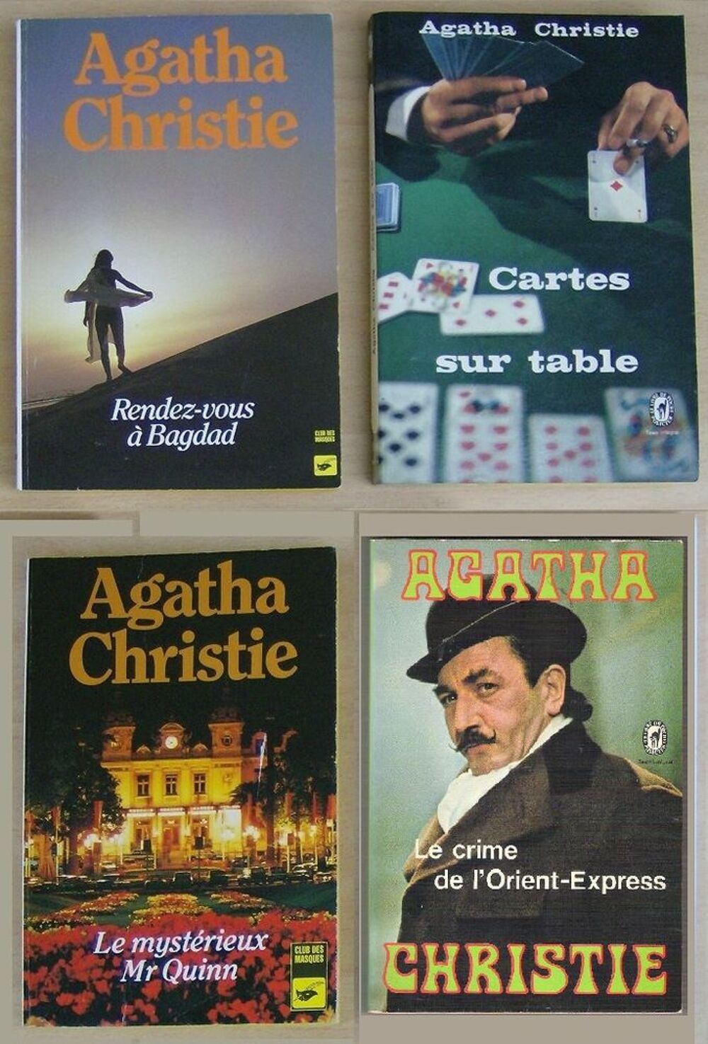 Livres d'Agatha Christie Livres et BD