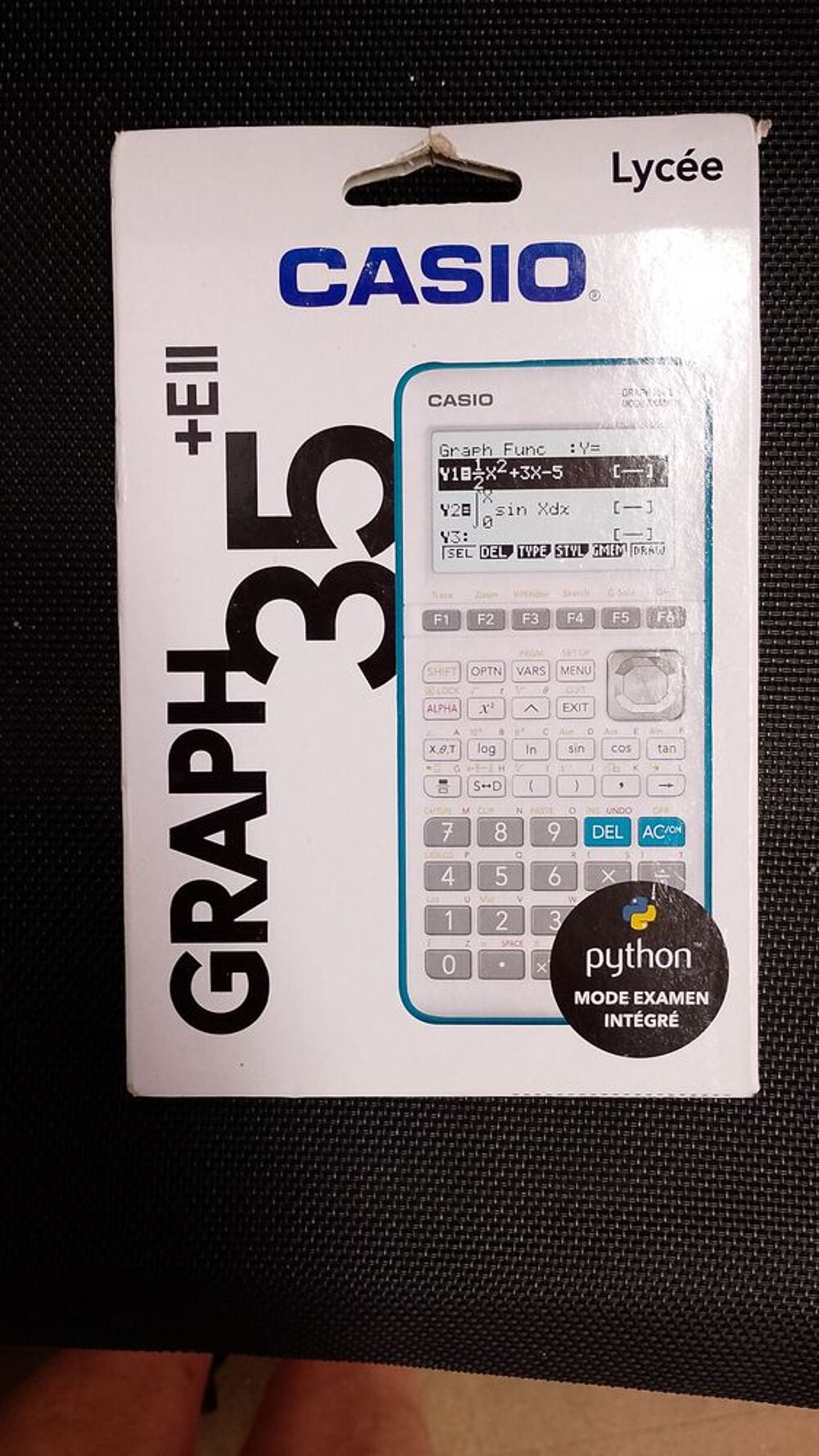 calculatrice NEUVE - Casio Graph 35 +EII Photos/Video/TV