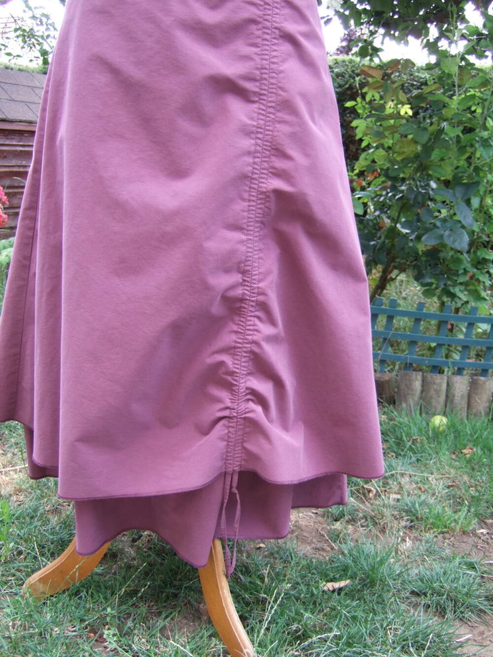Jupe coton prune taille 40 (&eacute;tat neuf) Vêtements