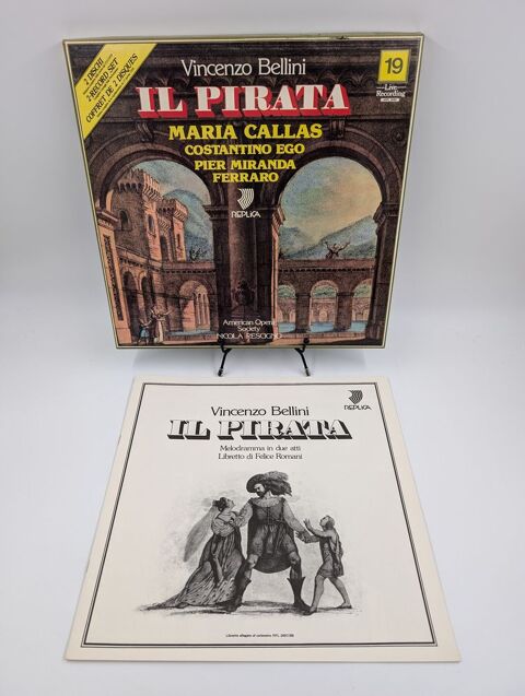 Coffret Vinyle 33 tours Vincenzo Bellini : Il Pirata  7 Vulbens (74)