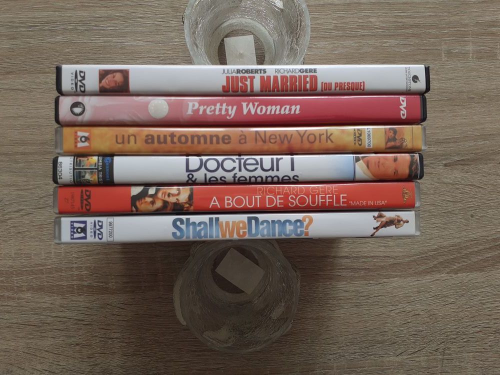 DVD RICHARD GERE . DVD et blu-ray