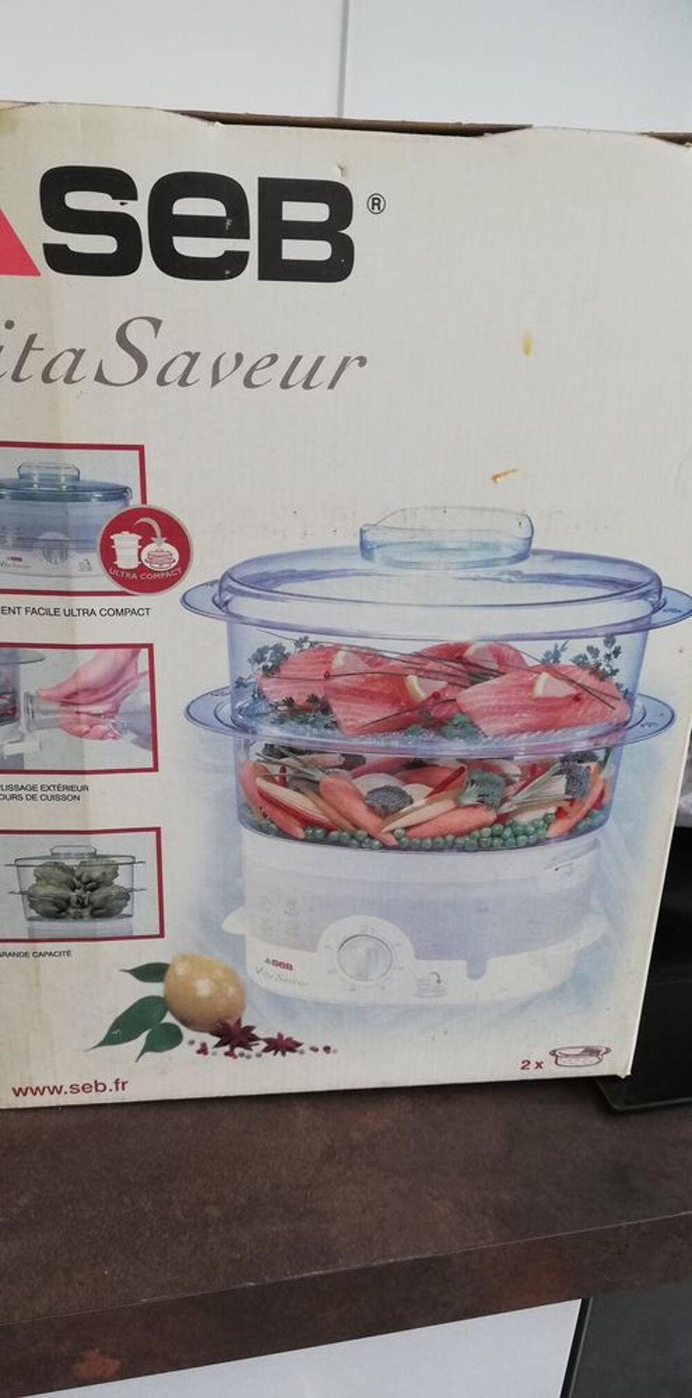 Cuiseur vapeur SEB VITASAVEUR Electroménager